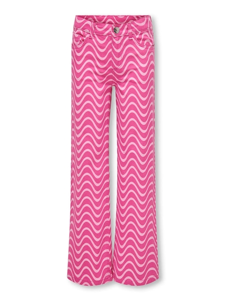 ONLY Kids Agnete Svaj Bukser - Raspberry Rose ONLY Kids Agnete Svaj Bukser - Raspberry Rose