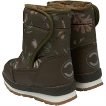 MIKK-LINE Vatterede Vinterstøvler Burn Olive