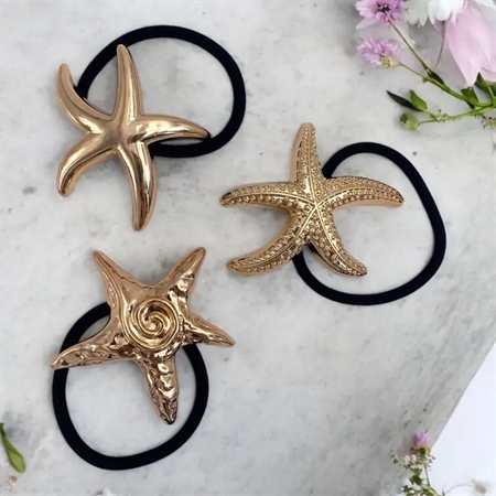 ELINE L'ATELIER 3-Pak Hårelastik Med Smykke