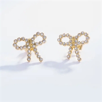 ELINE L\'ATELIER Sløjfe Øreringe Guld