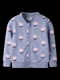 NAME IT Sweat Cardigan Lavender Icing