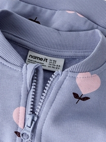 NAME IT Sweat Cardigan Lavender Icing