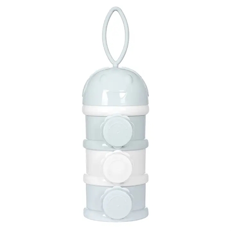 KIKKABOO 3-Rums Mælkepulver Dispenser Blå