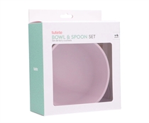 TUTETE Sugekop Skål & Ske Lilac