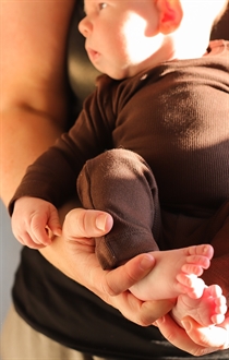 BIRKHOLM Langærmet Rib Body Chokolade Brun