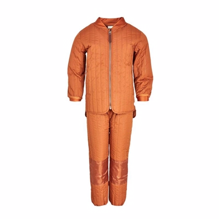 EN FANT Vandtæt Termosæt Leather Brown