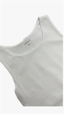 NAME IT Tank Top Sille Bright White