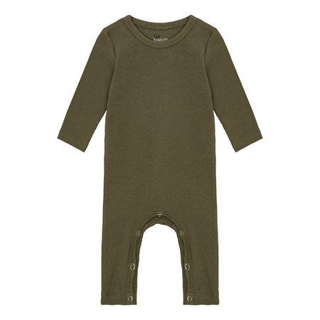BIRKHOLM Rib Heldragt Oliven Grøn