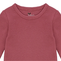 BIRKHOLM Rib Heldragt Rabarber Rosa
