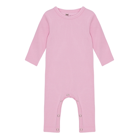 BIRKHOLM Rib Heldragt Baby Lyserød