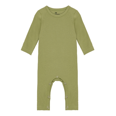 BIRKHOLM Rib Heldragt Salvie Grøn