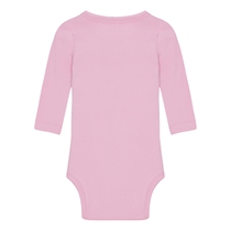 BIRKHOLM Langærmet Rib Body Baby Lyserød