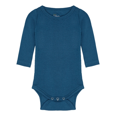 BIRKHOLM Rib Body Poseidon Blå