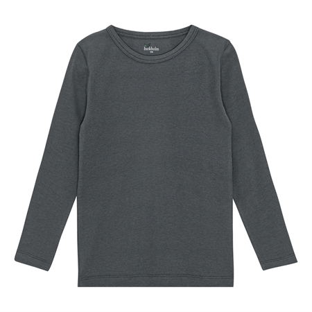 Birkholm Rib Bluse - Skifer Grå