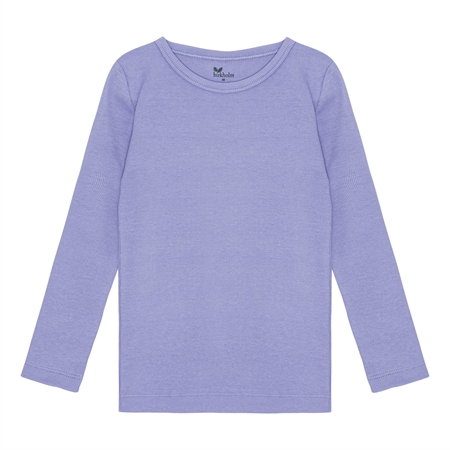 BIRKHOLM Rib Bluse Lavendel Lilla
