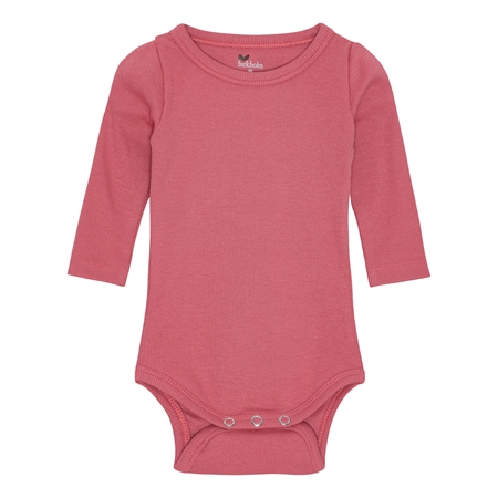 Birkholm Rib Body - Hindbær Rosa