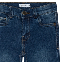 BIRKHOLM Bootcut Jeans Mørk Blå