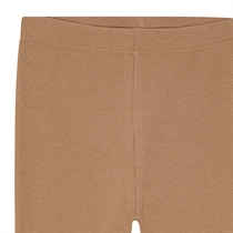 BIRKHOLM Rib Leggings Cafe Latte Brun