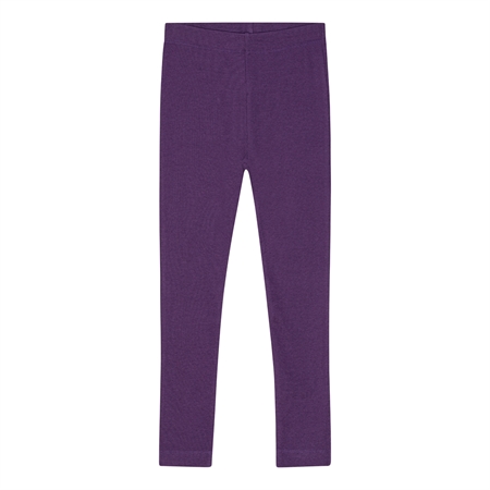BIRKHOLM Rib Leggings Vindrue Lilla