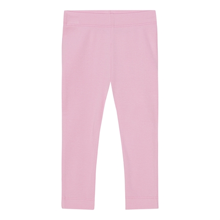 BIRKHOLM Rib Leggings Baby Lyserød