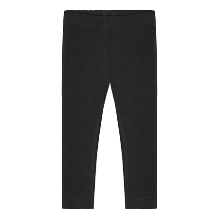 BIRKHOLM Rib Leggings Midnat Sort