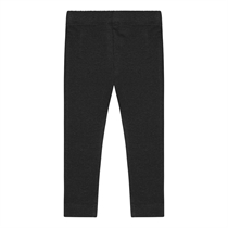 BIRKHOLM Rib Leggings Midnat Sort