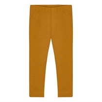 BIRKHOLM Rib Leggings Brændt Brun