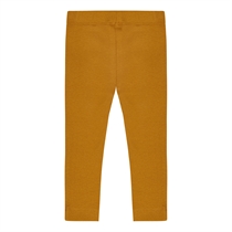 BIRKHOLM Rib Leggings Brændt Brun