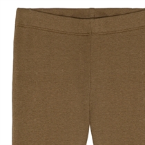 BIRKHOLM Rib Leggings Teak Brun