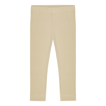 BIRKHOLM Rib Leggings Vanilje Beige