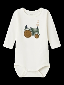 NAME IT Langærmet Body Life Cloud Dancer 