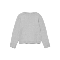 VERO MODA GIRL Bluse Doffy Light Grey Melange