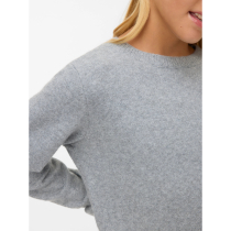 VERO MODA GIRL Bluse Doffy Light Grey Melange