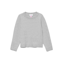 VERO MODA GIRL Bluse Doffy Light Grey Melange