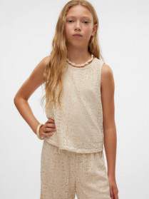 VERO MODA GIRL Hæklet Top Maya Birch
