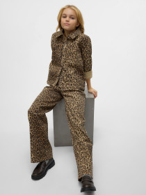 Vero Moda Girl Wide Jeans Leo Silver Mink