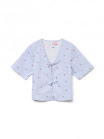 Vero Moda Girl Sløjfe Top Modea Cherry