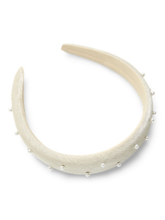 VERO MODA GIRL Perle Hårbøjle Ofelia Birch