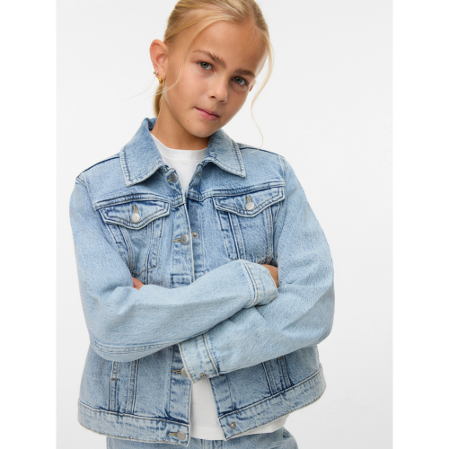 VERO MODA GIRL Denimjakke Tessa Light Blue Denim