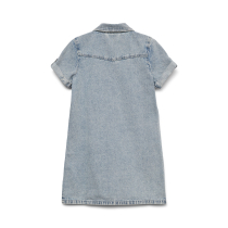 VERO MODA GIRL Denim Kjole Jennie Light Blue Denim