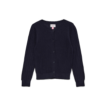 VERO MODA GIRL Cardigan Newlex Pointelle Navy Blazer