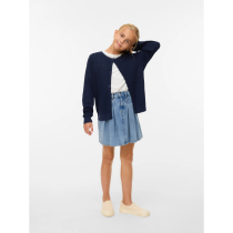 VERO MODA GIRL Cardigan Newlex Pointelle Navy Blazer