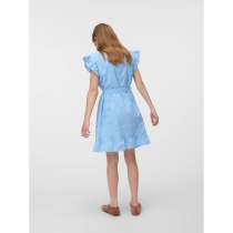 VERO MODA GIRL Kjole Eliza Cashmere Blue
