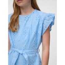 VERO MODA GIRL Kjole Eliza Cashmere Blue