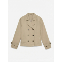 VERO MODA GIRL Trenchcoat Chloemia Silver Mink