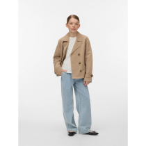 VERO MODA GIRL Trenchcoat Chloemia Silver Mink