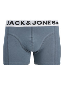 JACK & JONES 3-Pak Boxershorts Sense Mineral Blue