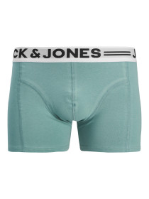 JACK & JONES 3-Pak Boxershorts Sense Mineral Blue