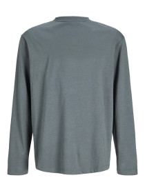 JACK & JONES Bluse Caleb Varsity Stormy Weather