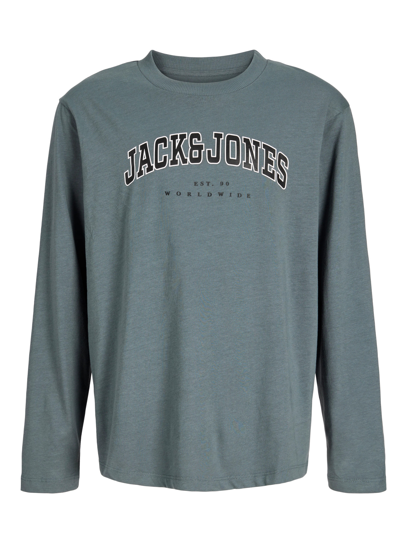 JACK & JONES Bluse Caleb Varsity Stormy Weather